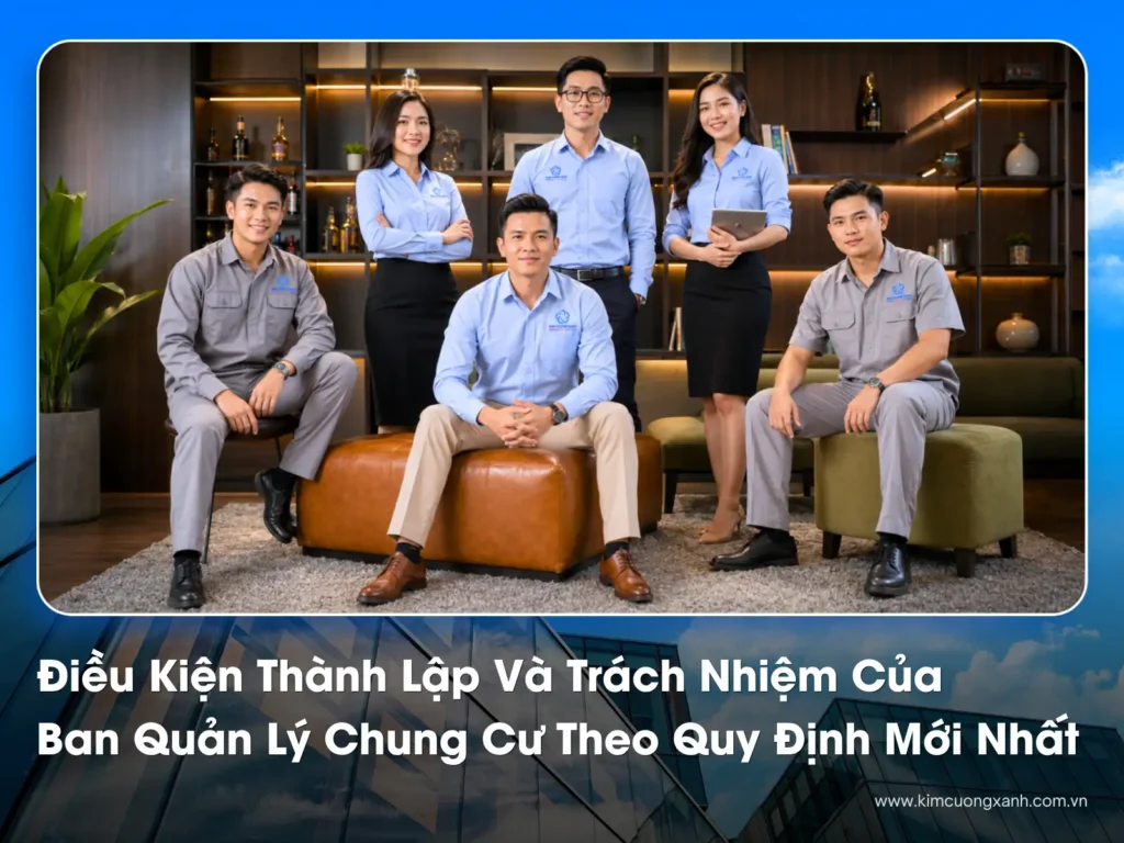 Điều Kiện Thành Lập & Nhiệm vụ, quyền hạn Ban Quản Lý Chung Cư Mới Nhất