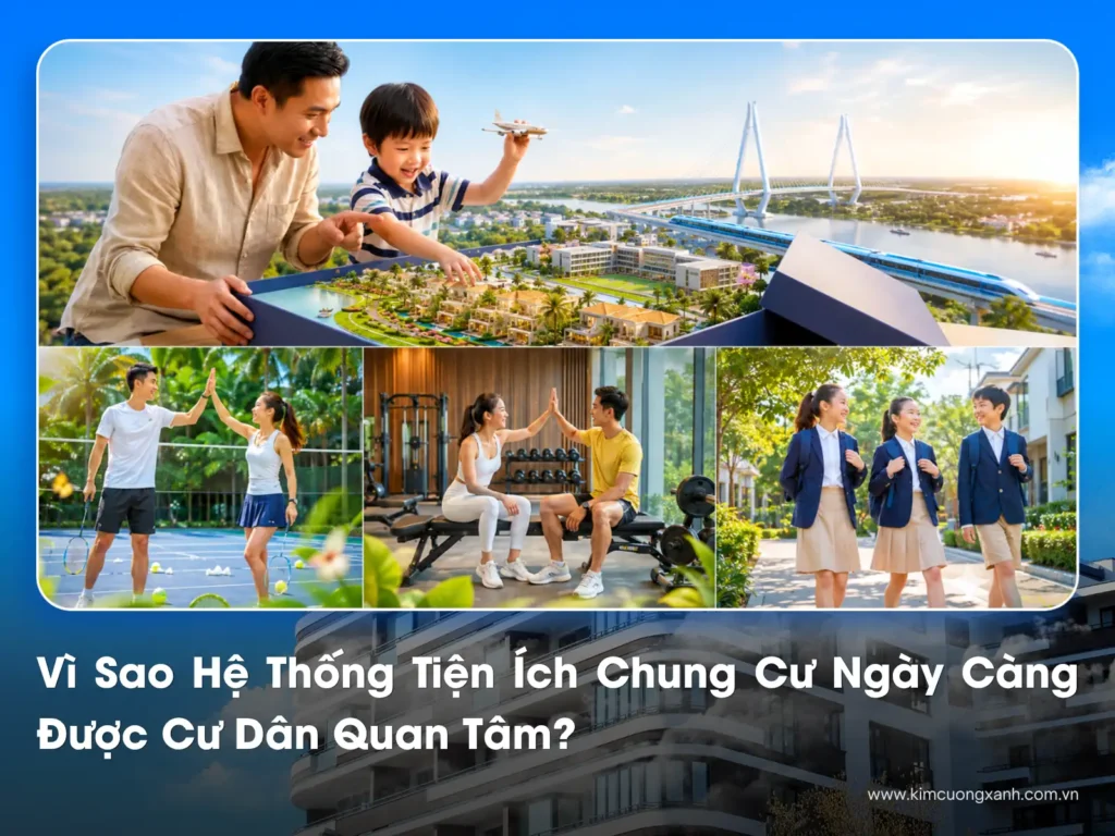 Vì Sao Hệ Thống Tiện Ích Chung Cư Ngày Càng Được Cư Dân Quan Tâm?