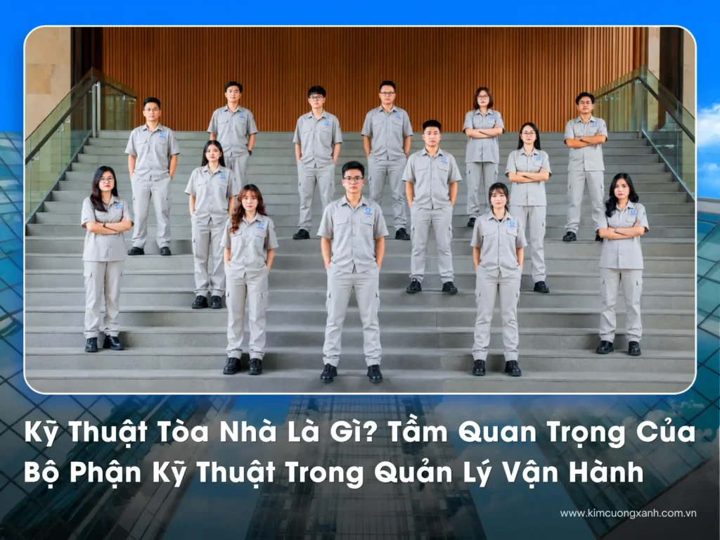 bộ phận kỹ thuật tòa nhà