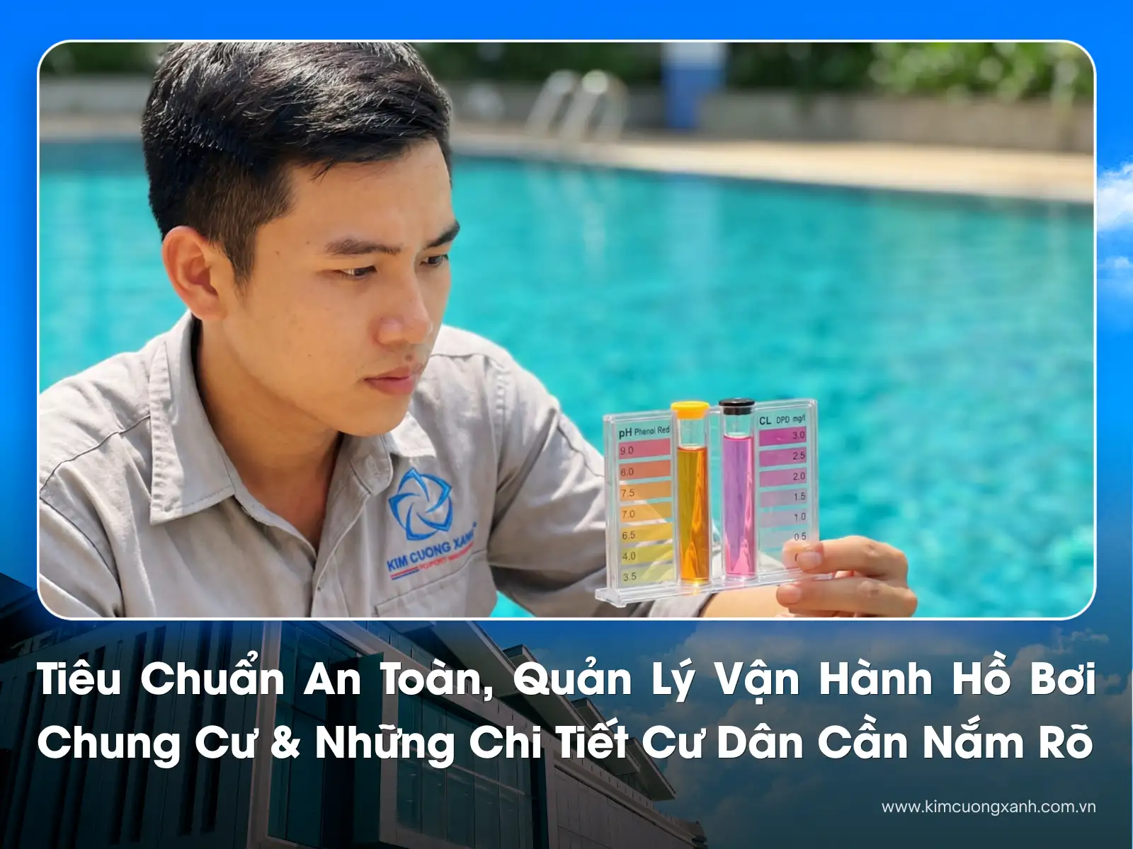 tiêu chuẩn quản lý vận hành hồ bơi